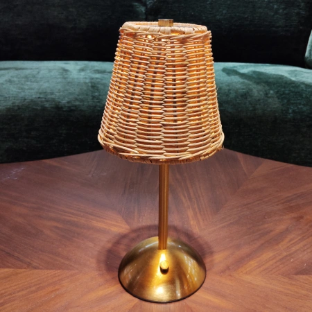 CICO HOME TYPE-C Rechargeable Rattan Ambient Desk Lamp CICO HOME TYPE-C Rechargeable Rattan Ambient Desk Lamp